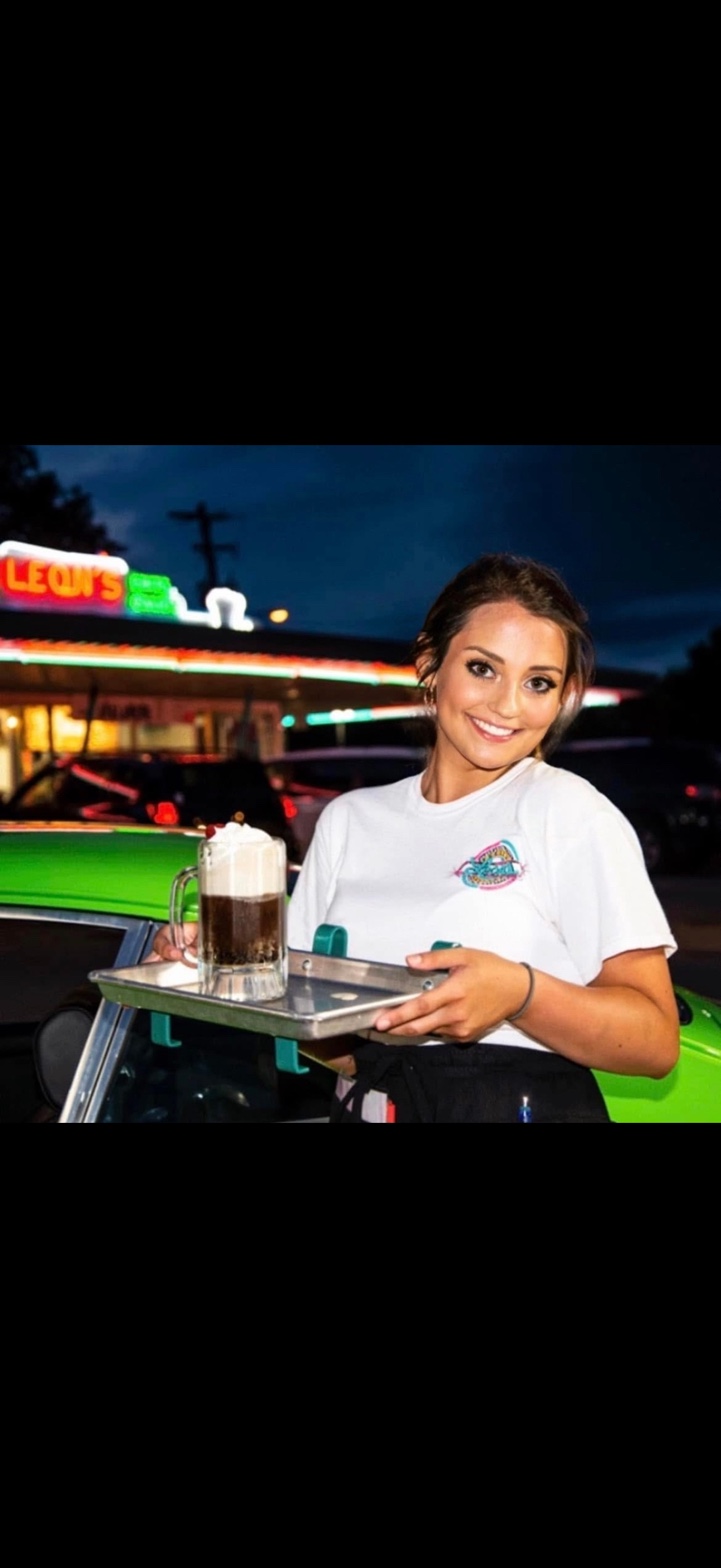 Annalise serving custard